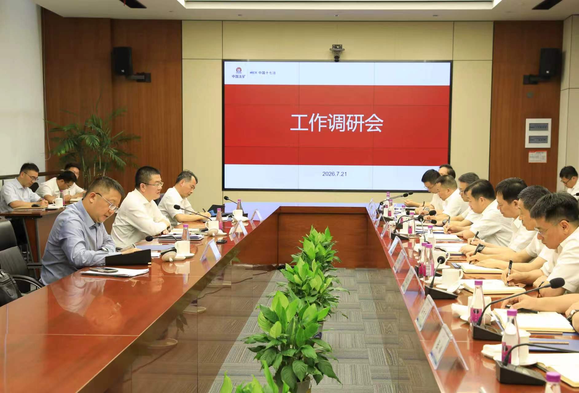 2-中国十七冶调研座谈会现场